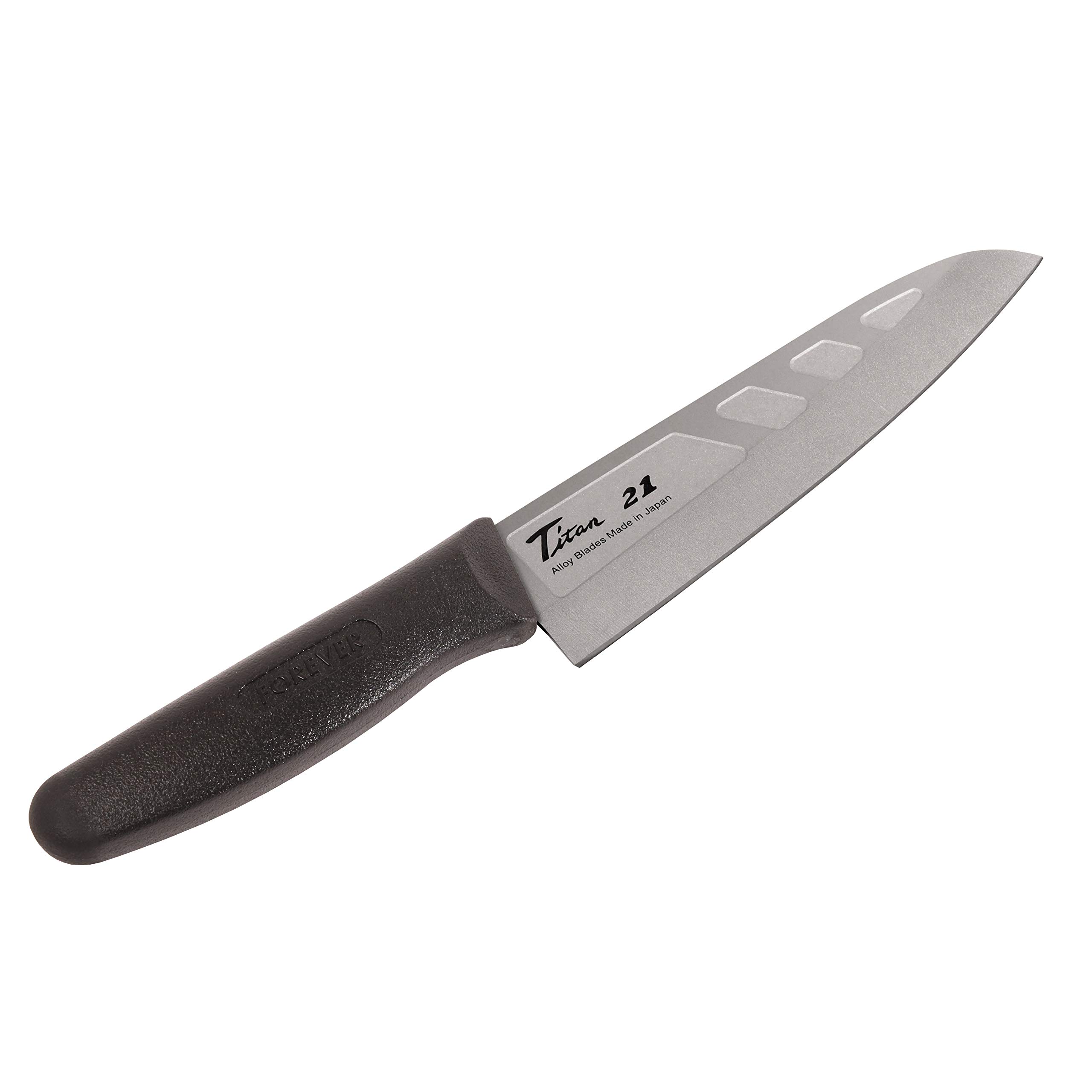 Amazon｜FOREVER 銀チタン 三徳 ディンプル 160mm GHT-16｜特殊包丁