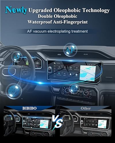 Miniatura 6 de BIBIBO Protector de pantalla Altima 2023 para Nissan Altima SLVC-Turbo 2023 de 12.3 pulgadas de control central, película protectora de pantalla