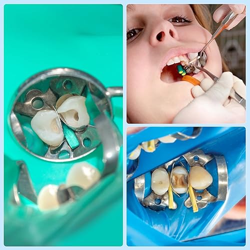 Miniatura 20 de JMU Cuñas de madera dentales, cuñas de madera desechables, verde 0.059x0.079x0.551 in, 100Pcs