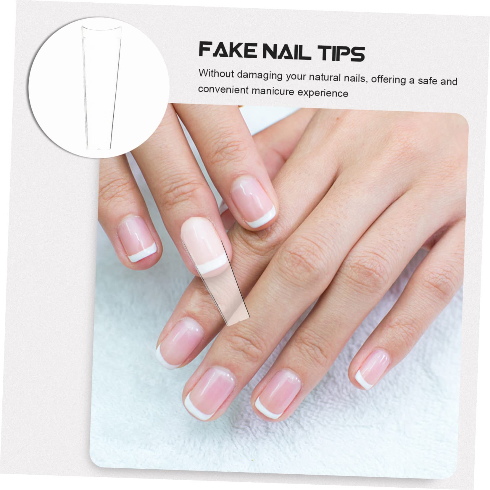 minkissy 1512pezzi Punte Per Unghie Extra Lunghe Curvate Copertura Completa Per Manicure Unghie Artistiche Fatte Mano Adatte Per Gel e Decorazioni Trasparenti e Resistente