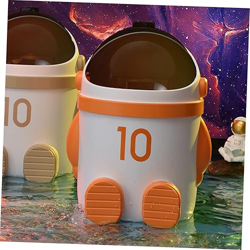 Miniatura 6 de Cabilock Caja de pañuelos para mesa de basura con tapa de dibujos animados para el hogar