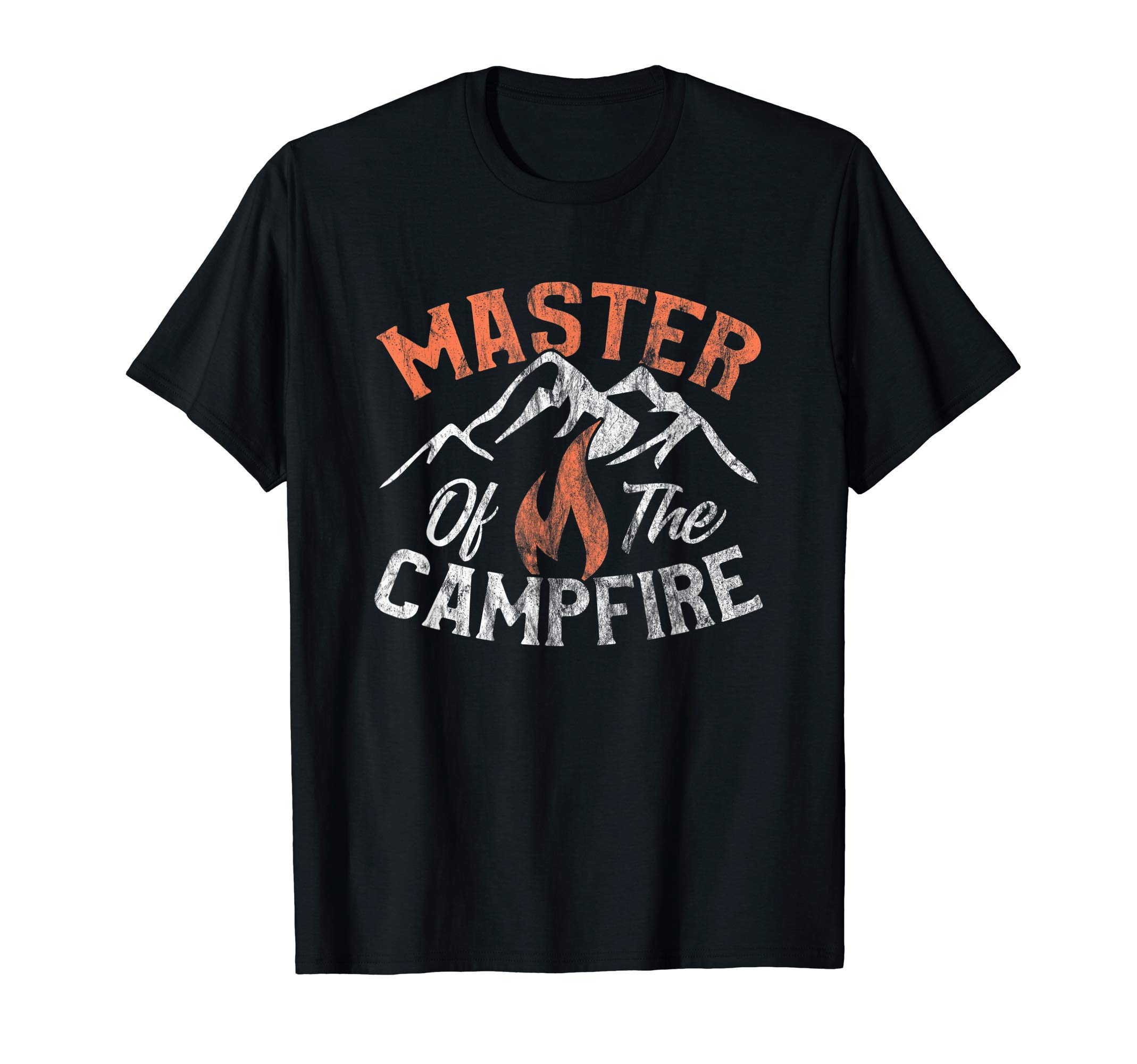 Only Laughs ApparelFunny Outdoor Camping Gifts Men Women Master of Campfire T-ShirtOEKO-TEX STANDARD 100