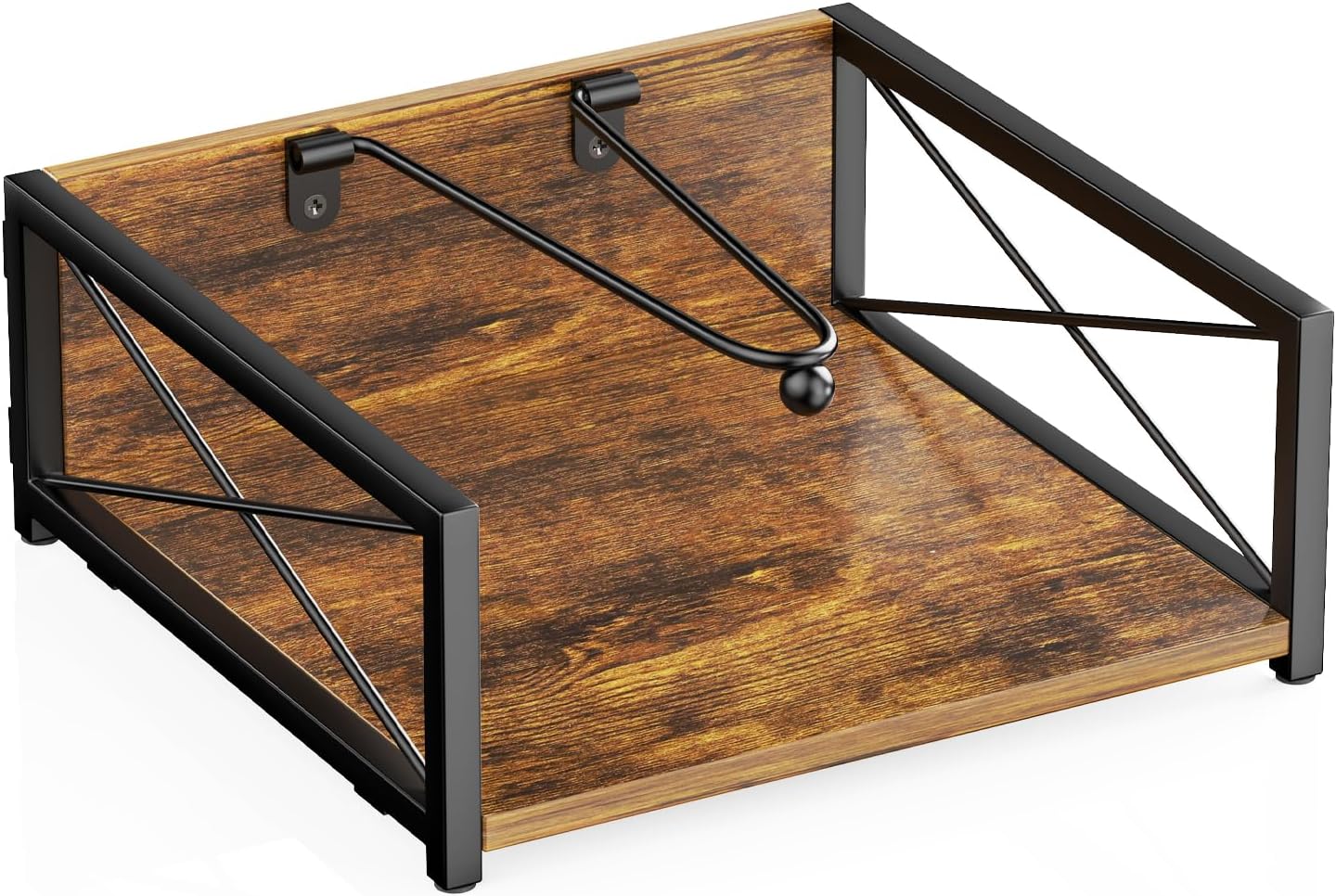 Three Colors Napkin Holder for Table, Farmhouse Napkin Dispenser with Weighted Arm, Rustic Wood Napkin Holders for Paper Napkins,Kitchen, Dining Table