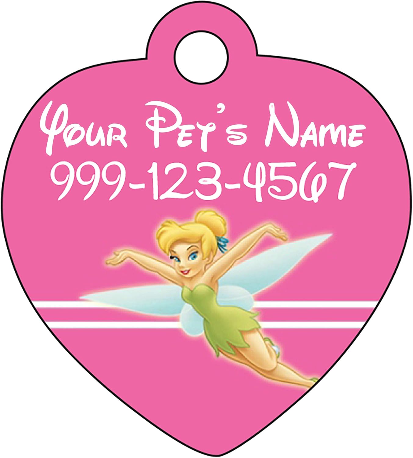 tinkerbell dog collar