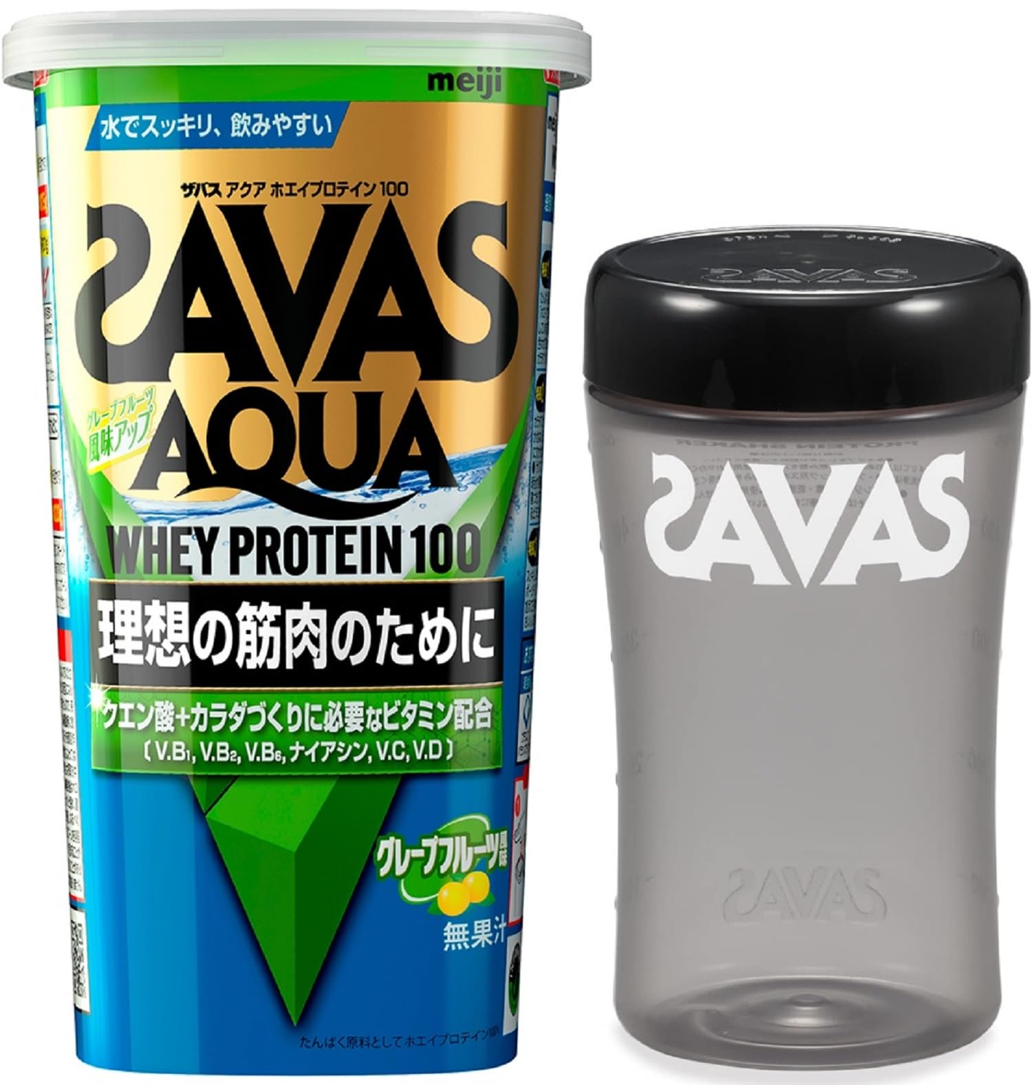 Amazon.co.jp: ザバス 【セット買い】(SAVAS) アクア ホエイプロテイン