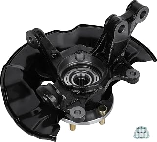 Front Left Side Steering Knuckle & Wheel Bearing Hub Assembly Fit for Toyota Corolla 2014-2018 L4 1.8L, for Matrix 2009-2013 L4 1.8L, Replace for 698477 LK034, Passenger Side