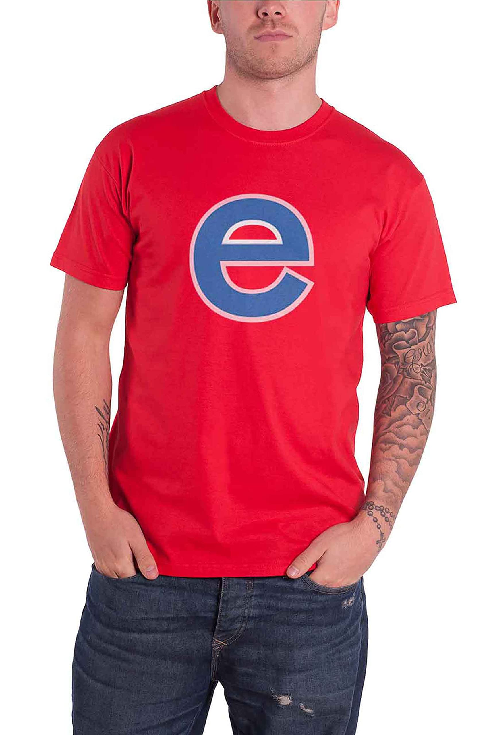 Rage Against The Machine Unisex Adult Big E Back Print