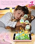 Téléphone Jouet Intelligent pour Enfants, Double Caméra avec Autocollants, Jouet Éducatif Écran Tactile de 3,97 po avec 210+ Jeux, 190+ Activités de Dessin, Téléphone Cellulaire pour Enfants de 8 Go, pour Âges 3-12
