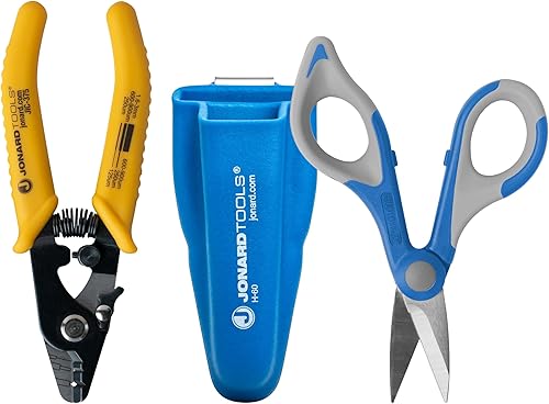 Miniatura 8 de Jonard Tools H-40 Bolsa de herramientas compacta de cuero con dos bolsillos, beige