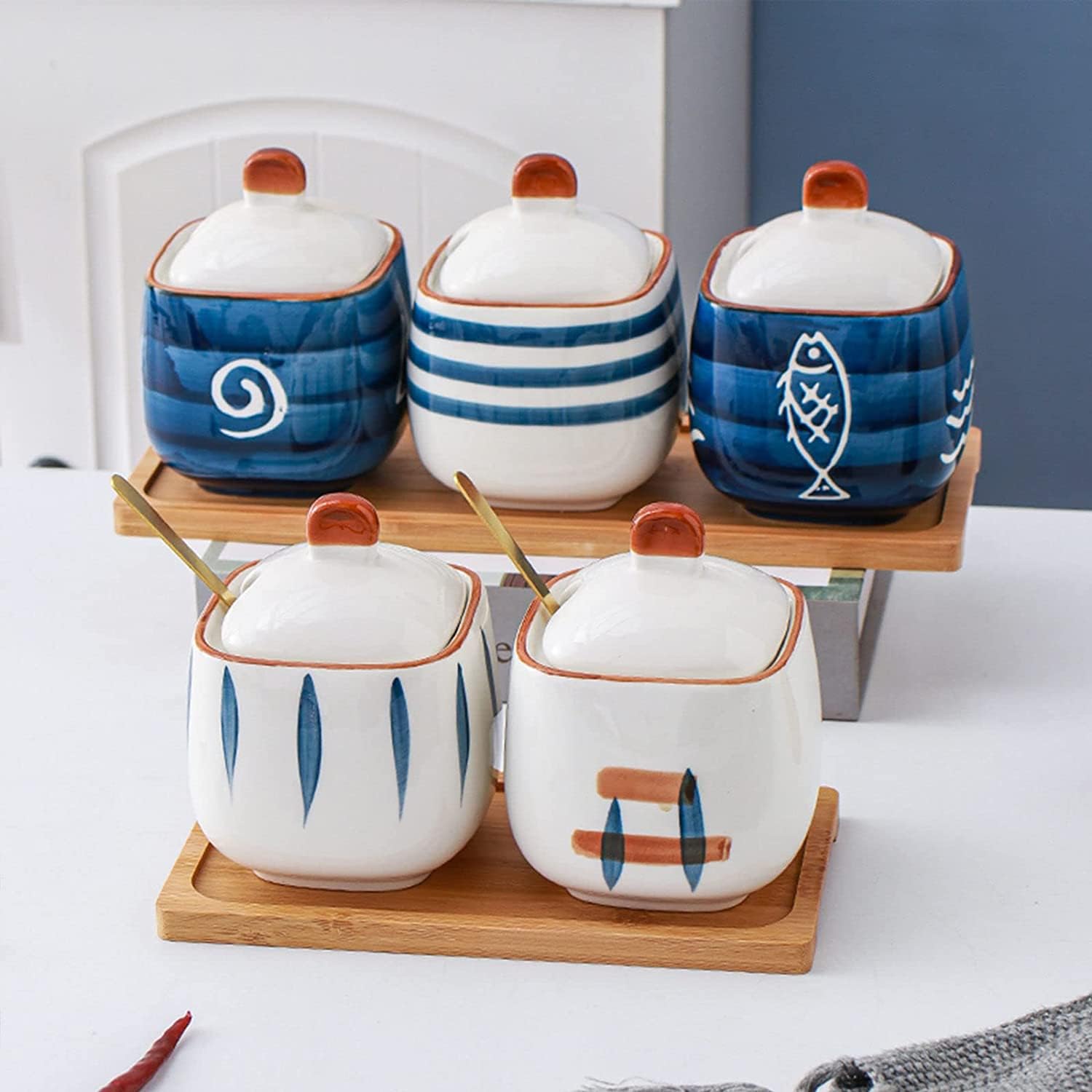 Zuccheriera In Acciaio Inossidabile 18/10 Coperchio Incernierato Classico