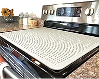 Vista 14 de Cubierta para Estufa Eléctrica - Tapete de Silicona para Encimera de Vidrio, Protector de Encimera de Vidrio, Alfombrillas XL de Secado de Platos