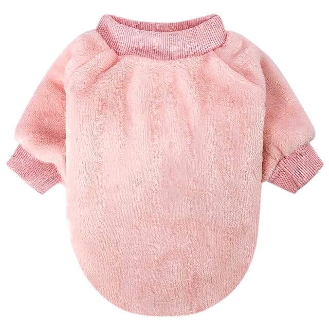 Foto 6 de 7 de FabriCastle - Suéteres para perros pequeños, set 3, ropa para perros hembra y gatos, abrigos suaves y cálidos…
