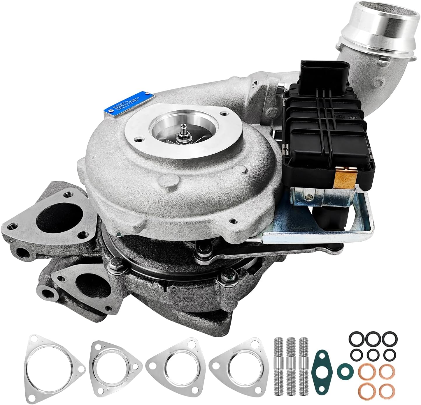 823024-5005S 8230245005S Turbocharger w/Actuator Compatible with Jeep Grand Cherokee 2014-2019 for Ram 1500 2014-2018 3.0L V6 EcoDiesel 68211213AB 68211213AC 68211213AD 8230240001 8230240002