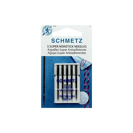 Schmetz Needle NONSTICK SZ, Size 90/14 5/Pkg
