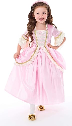 Miniatura 2 de Little Adventures Disfraz de princesa renacentista rosa para niñas edad pequeña 1-3