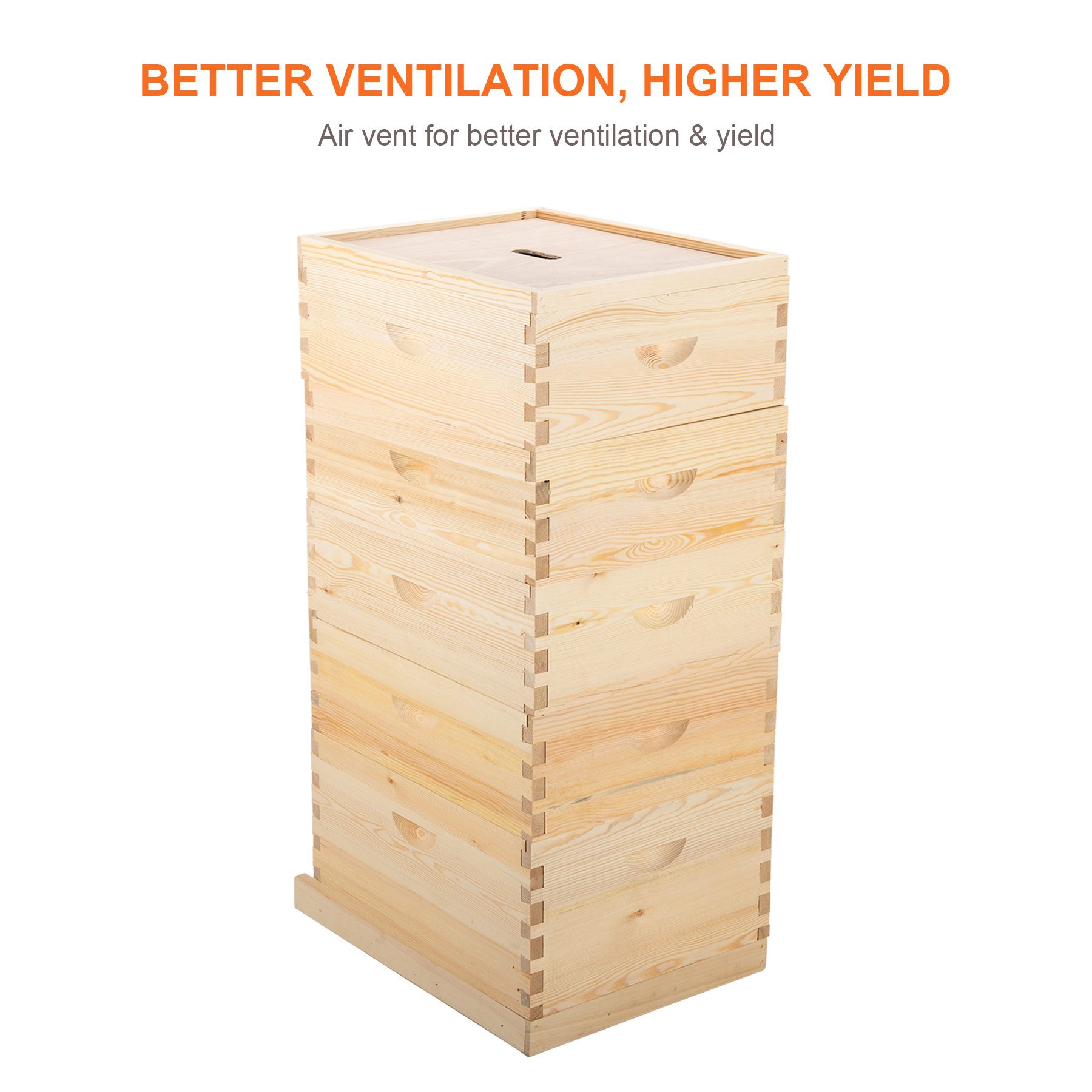 COZ Bee Hive, 5 Layer Beehive Bee Box, Bee Keeping Supplies Starter