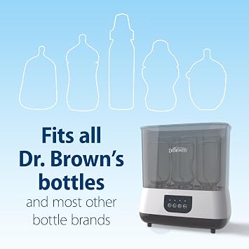 Dr. Brown's All-in-One Sterilizer and Dryer for Baby Bottles, Parts and Other Newborn Essentials