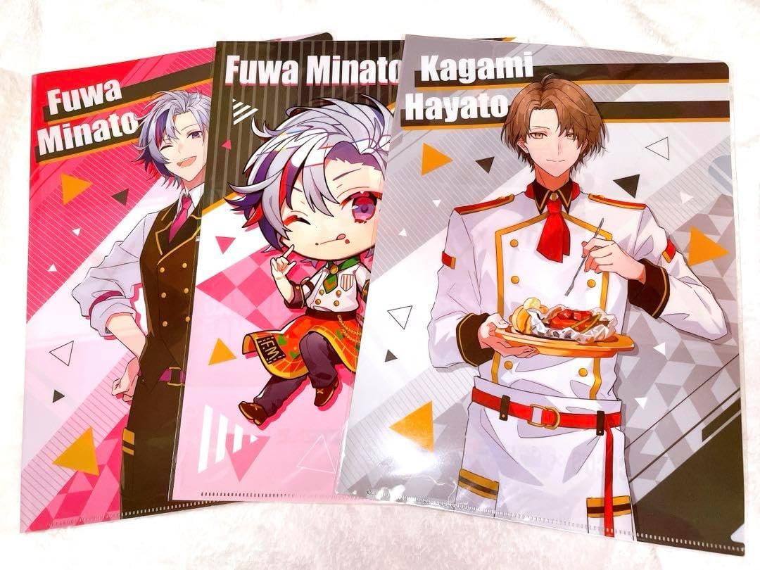 ろふまお ココスコラボ クリアファイル 加賀美ハヤト 不破湊 Listen to