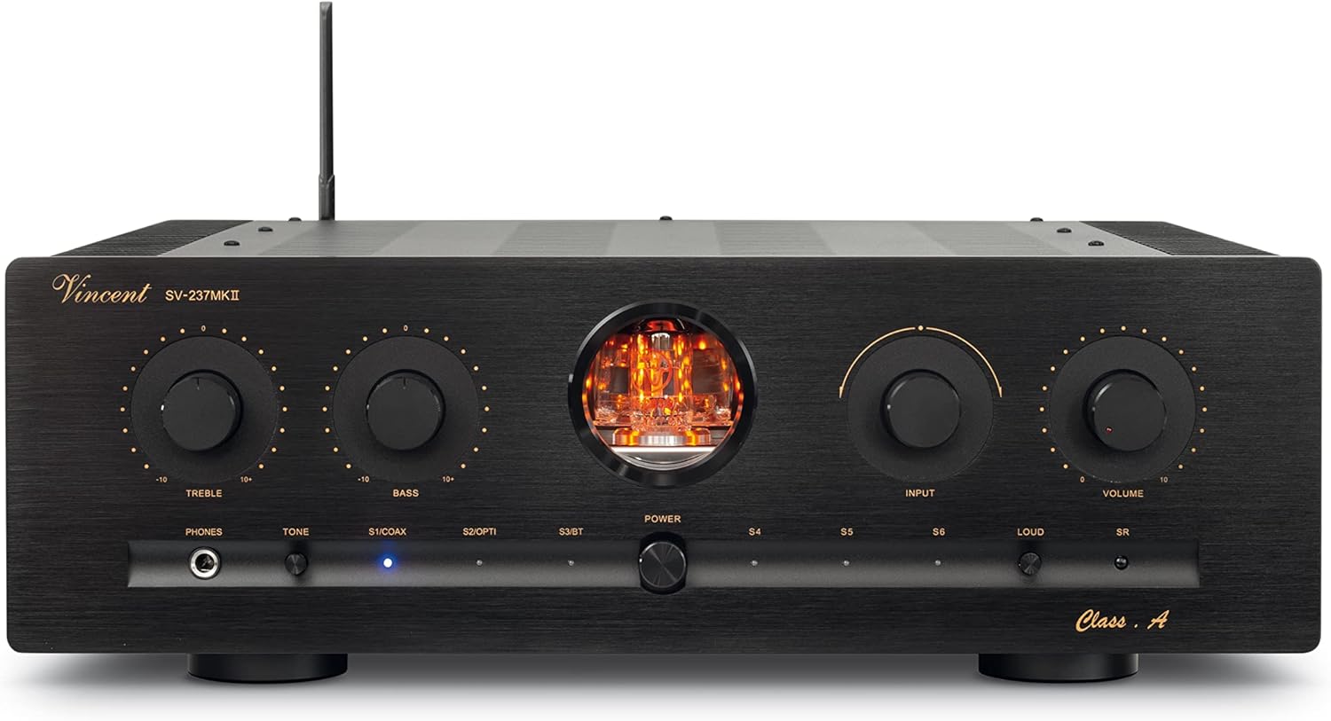 Front view of the Vincent Audio SV-237MKII amplifier