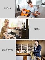 Vista 7 de Metrónomo mecánico M1 para piano, guitarra, bajo, ukelele, tambor, violín, saxofón, trompeta y otros instrumentos musicales, ritmo y ritmo de pista