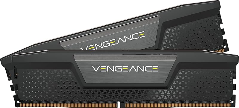 CORSAIR Vengeance DDR5 RAM 64GB (2x32GB) 5600MHz CL40-40-40-77 1.25V Intel XMP Memoria para computadora de escritorio - Negro (CMK64GX5M2B5600C40)