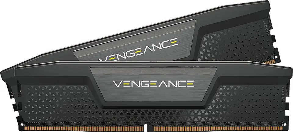 CORSAIR VENGEANCE DDR5 RAM 32GB (2x16GB) 6000MHz CL36 Memória de computador compatível com Intel XMP iCUE - preta (CMK32GX5M2B6000C36)