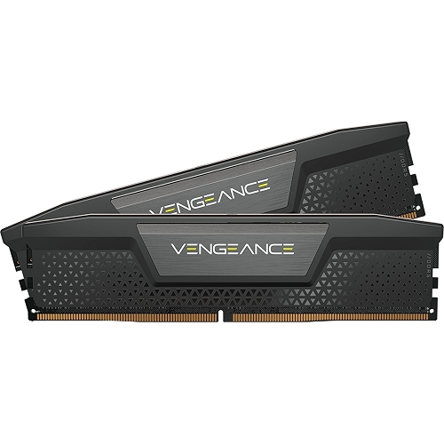 CORSAIR VENGEANCE DDR5 RAM 32GB (2x16GB) 6000MHz CL36 Memória de computador compatível com Intel XMP iCUE - preta (CMK32GX5M2B6000C36)