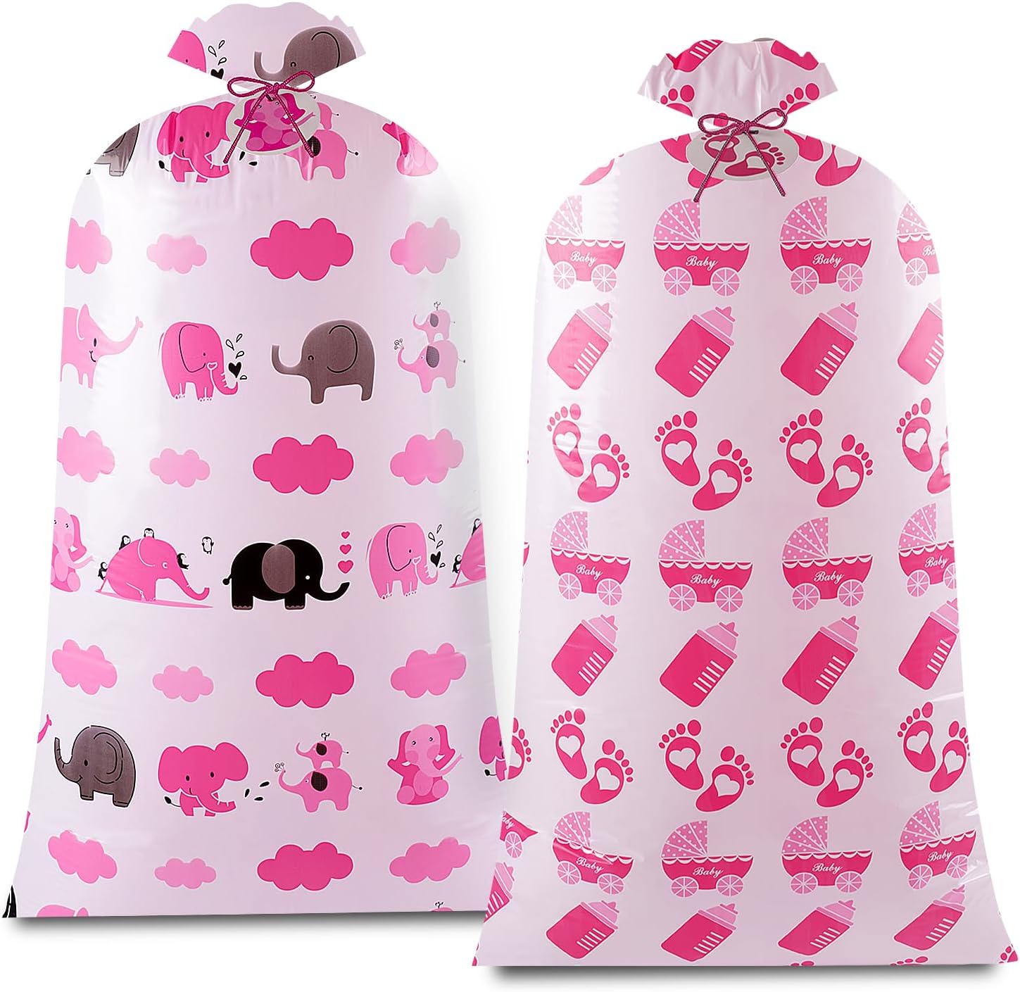 Elephantpackage 2 Pcs 60" Oversized Gift Bags, Extra Large