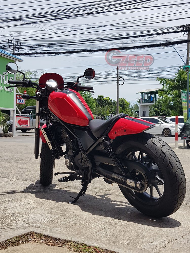 honda rebel 500 rear fender delete