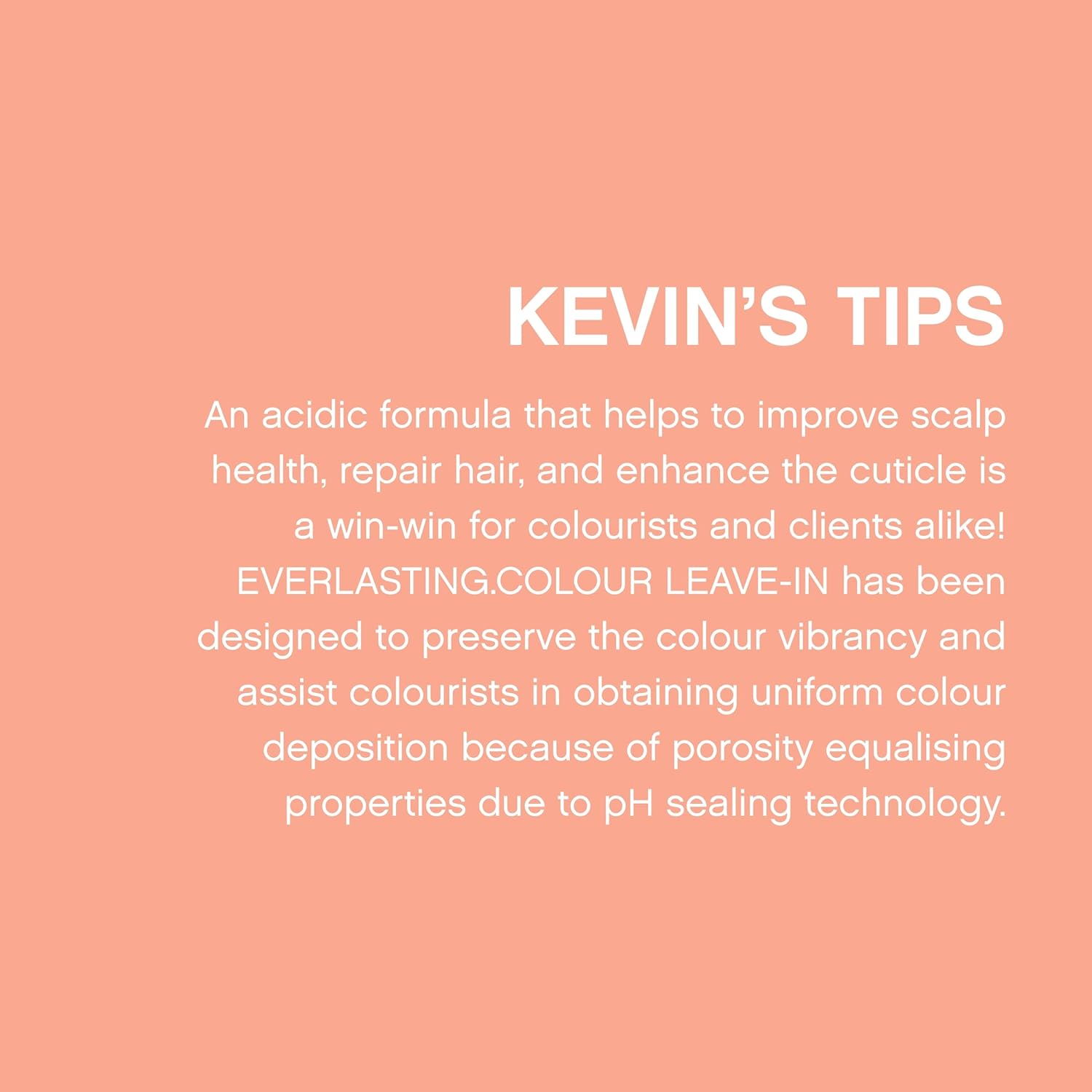 KEVIN.MURPHY EVERLASTING.COLOUR LEAVE-IN - Leave-In Conditioner Spray - For Coloured Hair - Bond Building Treatment - Colour Protection - Acidic pH - 150 mL / 5.1 fl oz