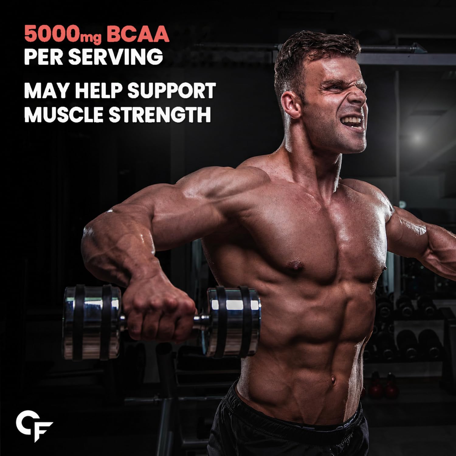 Carbamide Forte BCAA Powders 5000mg | BCAA Supplements For Men & Women | Pre Workout For Men & Women Intra Workout Supplement 7g Serving With Ideal 2:1:1 Ratio | Peach Ice Tea Flavor - 210g — Amazon image 7