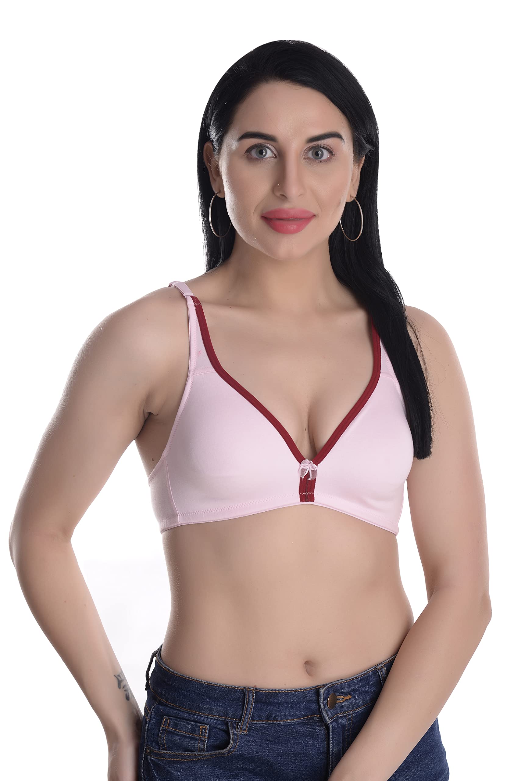 PRITTY TOUCH Mo-hini Cotton Bra|