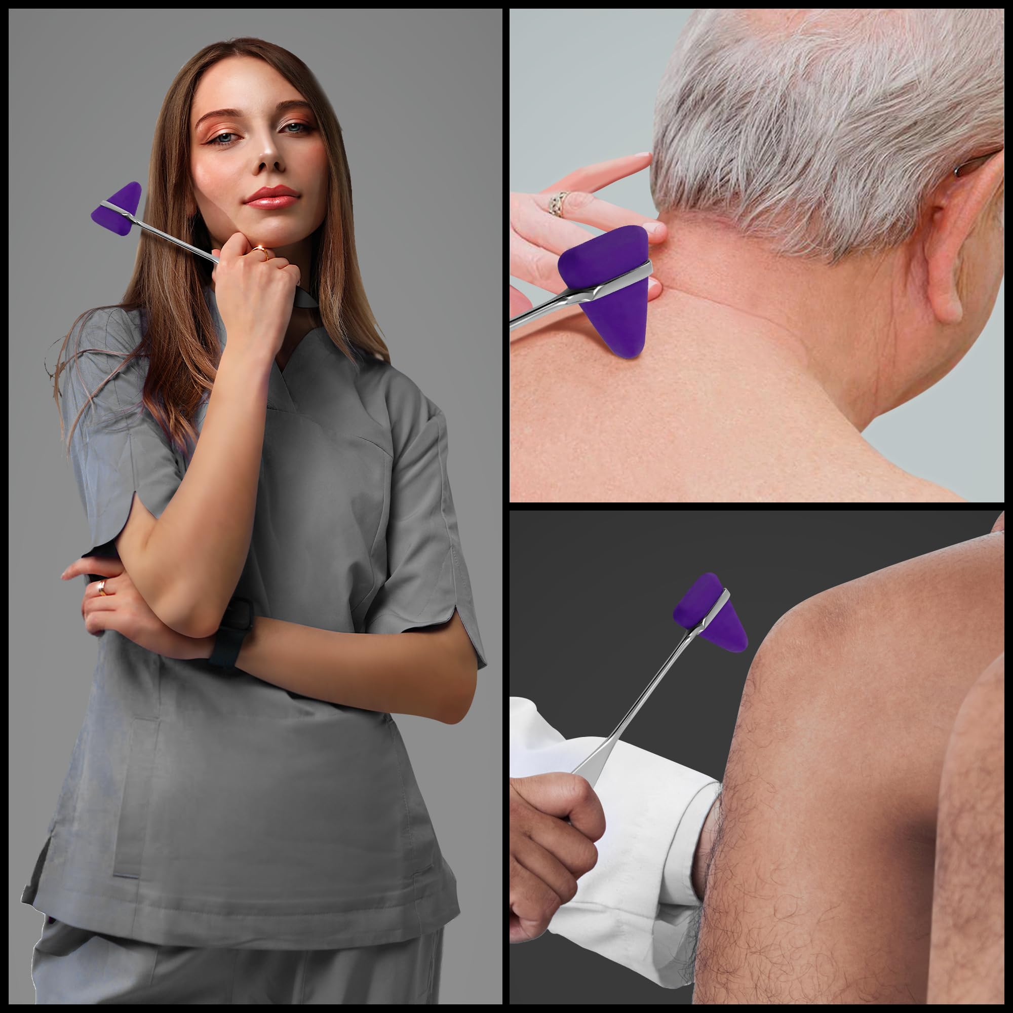 Taylor Tomahawk - Martillo para examen neurológico, color morado