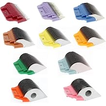 10Pcs Wide Guard Combs Dog Grooming 3mm 6mm 10mm 13mm 16mm 19mm 22mm 25mm 32mm and 38mm | Wide Clipper Guard Attachment Set Fits for A5 Series Clipper| Wide Clipper Comb Set WIDE COMB10SET