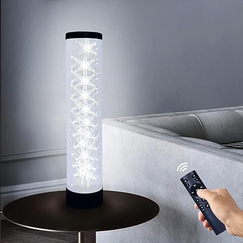 Miniatura 5 de WORLD WIN Prism Glow Lámpara de escritorio, lámpara de mesa RGB inteligente con 3 temperaturas de color, lámpara que cambia de color con aplicación