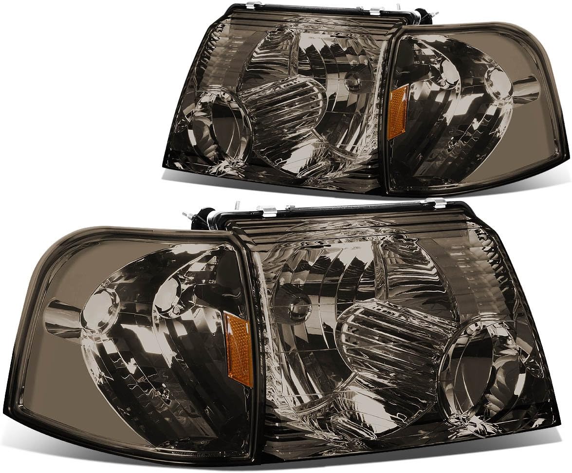 DNA MOTORING HL-OH-FEXP024P-SM-AM Headlight Assembly, Driver & Passenger Side
