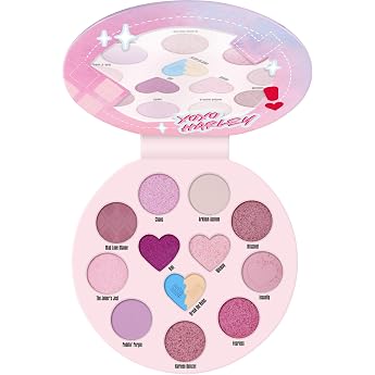 Essence Harley Quinn Eyeshadow Palette No. 01 Multicoloured 13 Colours Highly Pigmented Natural Vegan No Microplastic Particles Pack of 10.2 g