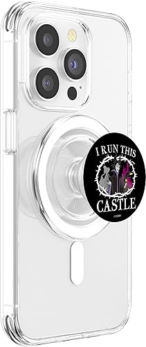 Miniatura 9 de Disney Sleeping Beauty I Run This Castle - PopSockets Grip and Stand for Phones and Tablets, Negro