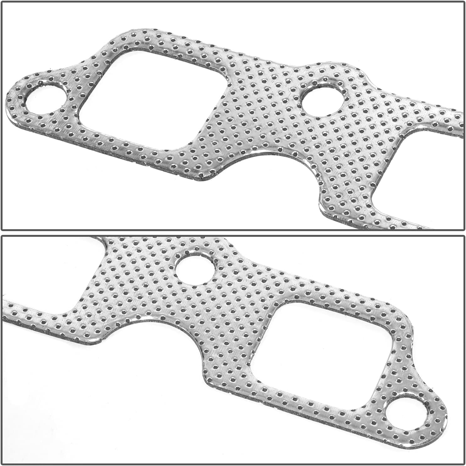 DNA Motoring GKT-A-HD-TC7418L Steel Reinforced Graphite Exhaust Header Gasket Compatible with Carina 1972-1973 / Corolla 1971-1982