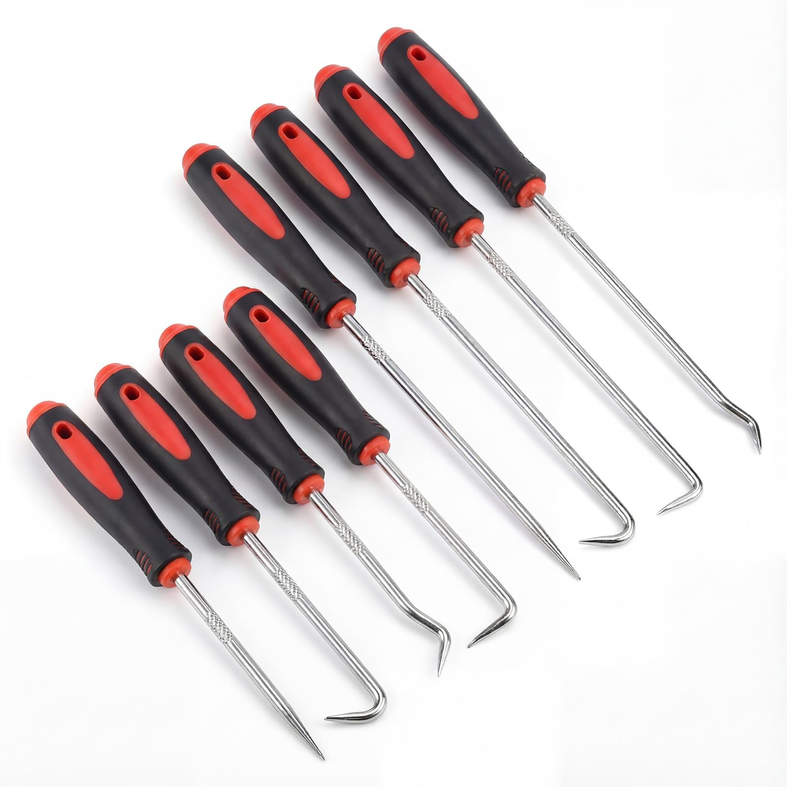 8 Pcs Hook and Pick Set Mechanic Lock Picking Kit, Car Mechanic Tools, Precision Automotive Pick and Hook Tool Set for Auto Oil Seal Car Tools, Puller Remover Tool