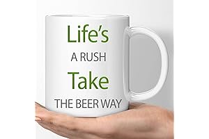 Humorous Beer Lover Funny Gift - Beer Hourglass Hilarious Coffee Mug