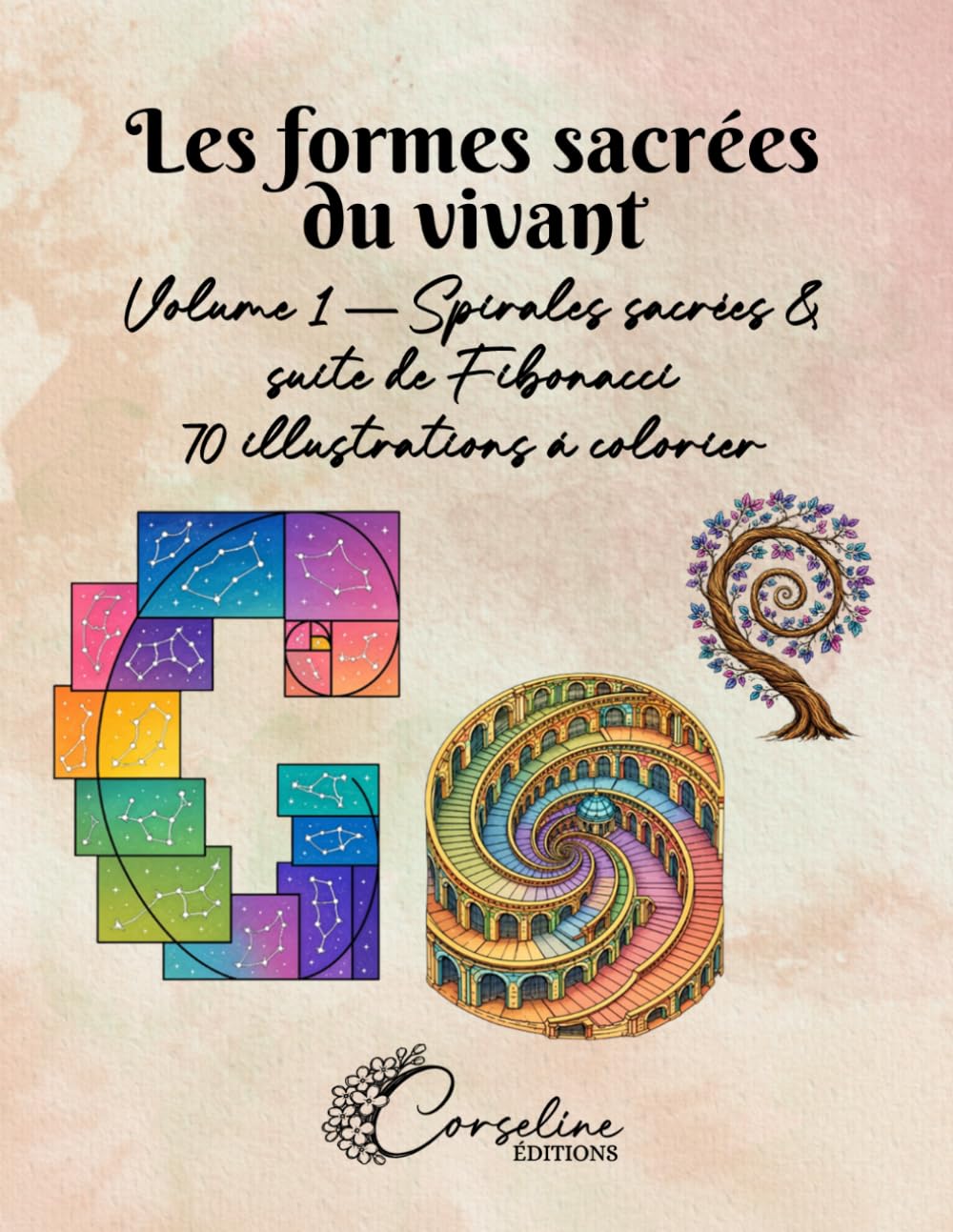 Les formes sacrées du vivant: Spirale sacrée et suite de Fibonacci