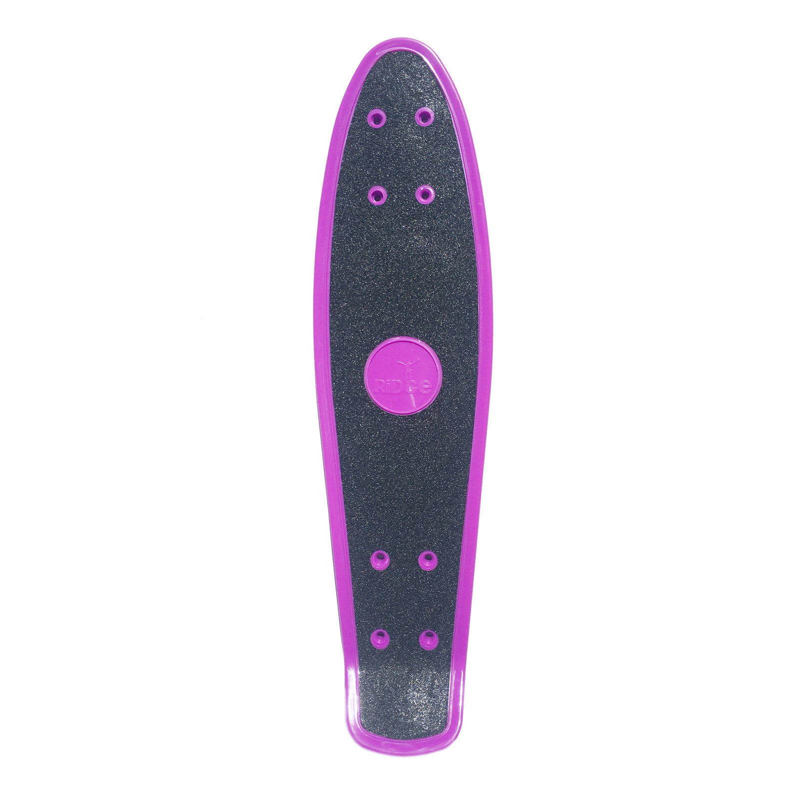 Ridge Skateboards Planche de skateboard avec grip 55,9 cm