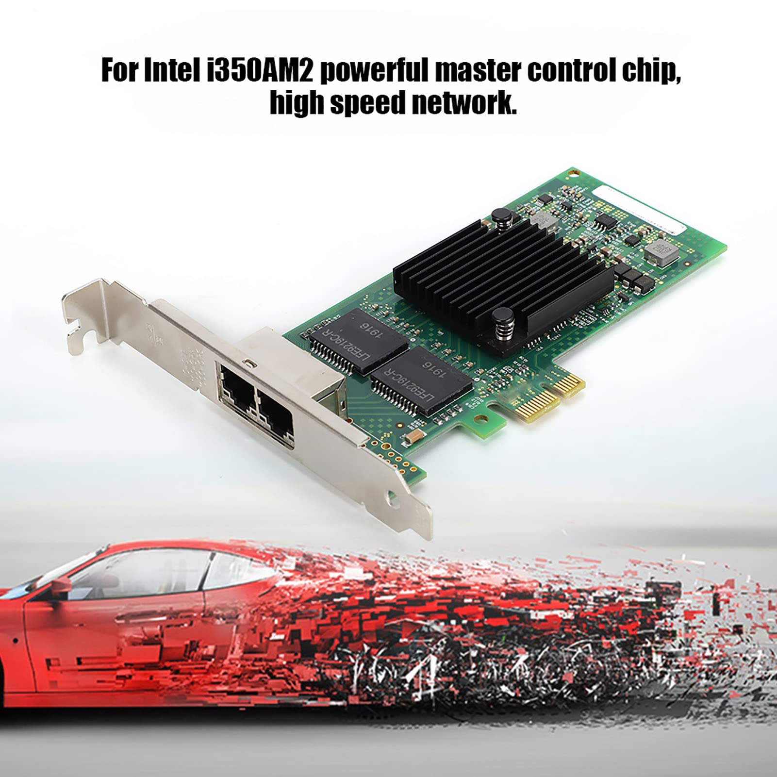 Per I350 T2V2 I350Am2 Pcie X1 Dual Port Server Scheda di Rete Gigabit Ethernet Componenti Per Computer Desktop e Periferiche