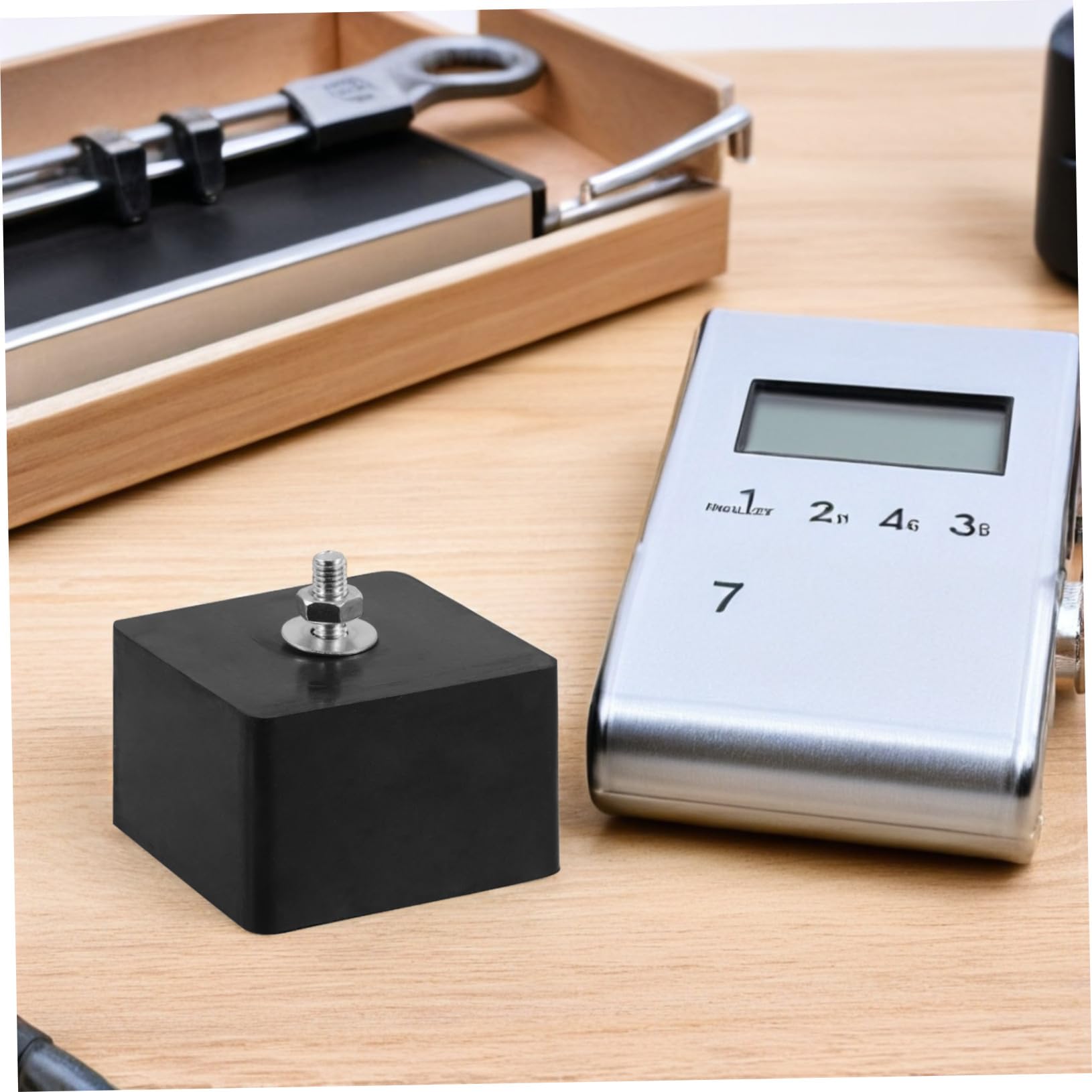 Didiseaon 4 Piezas Soportes Antivibración de Goma Gruesa para Aire Acondicionado Amortiguadores de Choque Resistentes para Montaje Exterior Almohadillas Antiruido y Absorción de