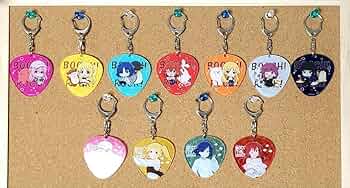 ぼっち・ざ・ろっく！　シーパラ　ピック型キーホルダー　全11種 ぼっち・ざ・ろっく！ シーパラ ピック型キーホルダー 全11種