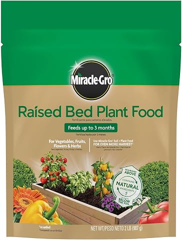 Miracle-Gro Raised Bed Plant Food, 2 lbs.