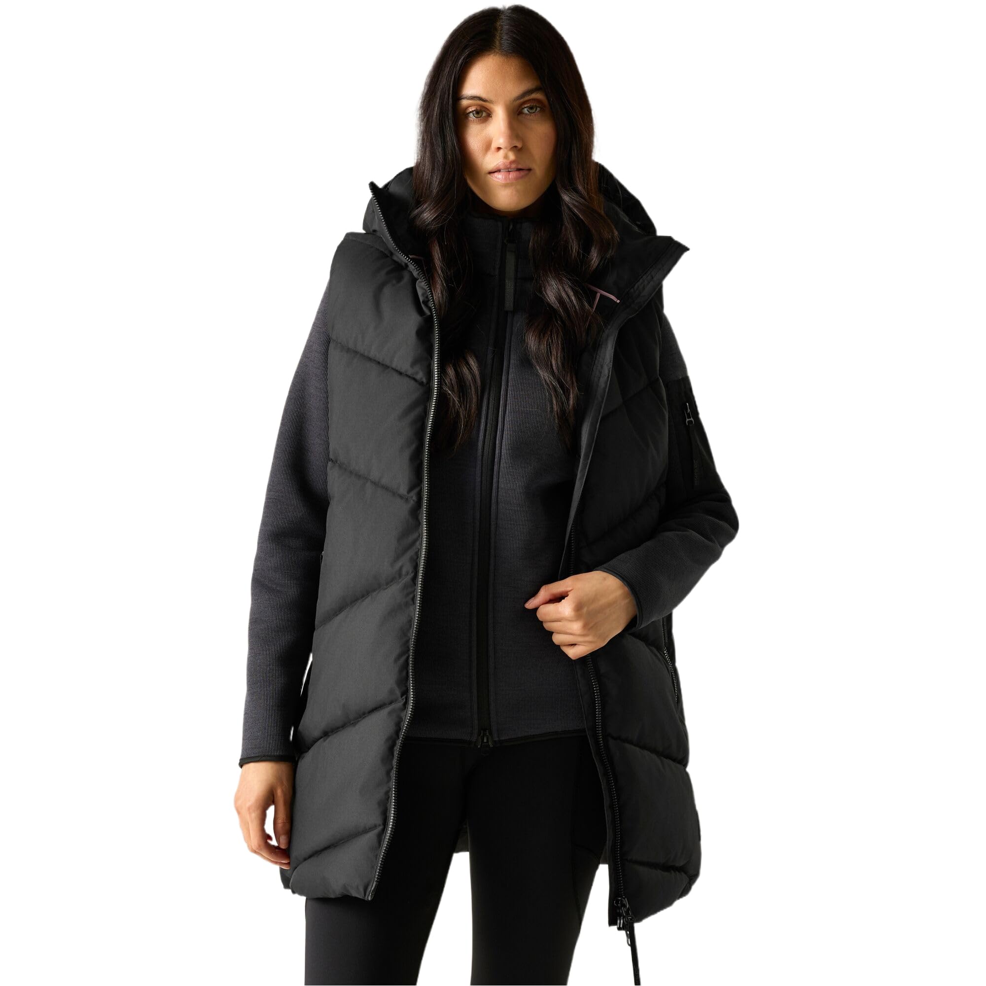 Regatta Women's Black Merida Quilted Bodywarmer