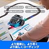 Makeblock mBot2 Programming Robot Kids Coding Robot Supports Scratch Python Programming AI Learning Robot WiFi IoT AI Technology Learn Engineering for Ages 8 and Up Kids Robot Toy STEM Robot Toy Gift