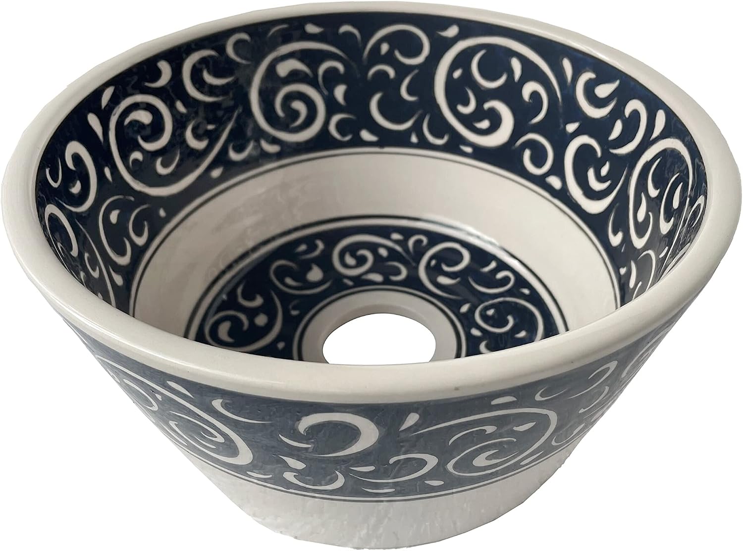 Ceramic Unique Wash Basin, Bathroom Vessel Sink Above Countertop Basin, Bowl Sink Lavatory, Bathroom Remodeling, Vanity Glossy Wash Stand-035,